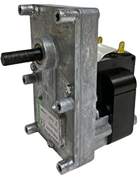 ERICAMBI, Motoriduttore FB1218 Mellor Serie T3 per Stufe a Pellet, Velocità 3rpm, Pacco Lamellare 32mm, Ø Albero 9,5mm, Senso di Rotazione Oraria, Spianatura Singola, Arce Clementi Enviro