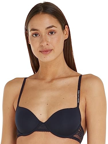 Tommy Hilfiger BALCONETTE Sostenes Balconette Mujer, Azul (Desert Sky), 38A