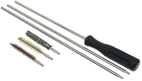 Baqueta de limnpieza Ecommur Kamila Trading para Armas de Aire comprimido (Pistolas, carabinas, Rifles y escopetas de balines o perdigones) Calibre a Elegir 4,5mm o 5,5mm (7,62)