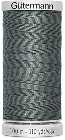 Gütermann Garn M782 Extra Stark Nähgarn Polyester 100m Nähmaschinengarn für alle stark beanspruchten Nähte (grau 701)