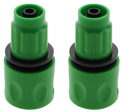YINETTECH 2 Pezzi Connettori Per Tubo Espandibile 67,3x34,2 Mm Adatti Per Tubi Telescopici Con Diametro Interno 8-10 Mm Kit Di Riparazione Tubo Da Giardino Per Patio Da Giardino Verde