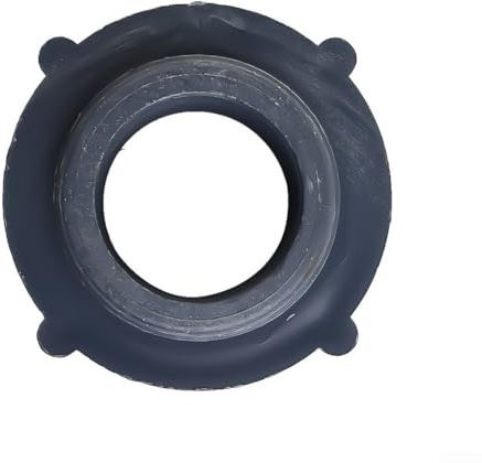 Zilimontt Adaptador de conector de tanque de PVC con rosca interna y junta de sellado de silicona, enchufe de manguera de jardín a prueba de fugas de larga duración para tanque de agua, acuario (1.5