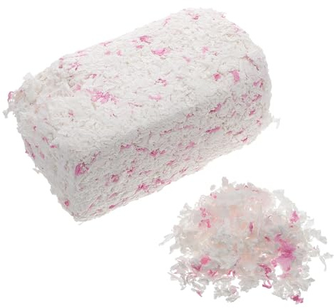 JOINPAYA 1bolsa Lecho Absorbente para Mascotas Pequeños Animales Virutas De Papel Sin Polvo Material Ecológico para Hámster Ratones y Conejos