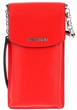 Calvin Klein bolso bandolera bolsa para móvil Phone Pouch XBody Vibrant Coral rojo