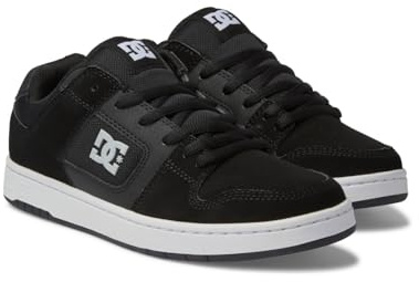 DC Skor Män Dc Herr Manteca 4 Zero Waste Low Top Skateschuh Skate-sko, EU, Svart vit, 44 EU