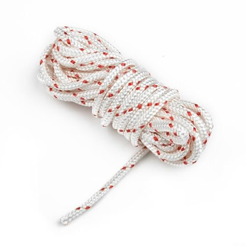 Starterseil für Rasenmäher, Motor, Sabo Wolf Gartenmaschine, 4,5 mm Durchmesser, Nylon, 4 m