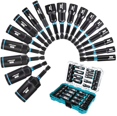 LIBRATON 16PCS Juego de Destornilladores Magnéticos