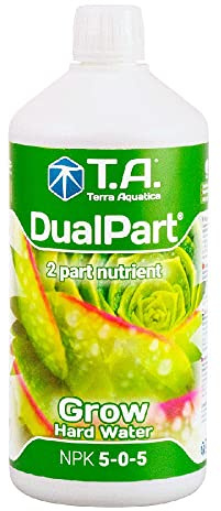 Dualpart grow eau dure - Engrais Croissance 1 L - terra aquatica
