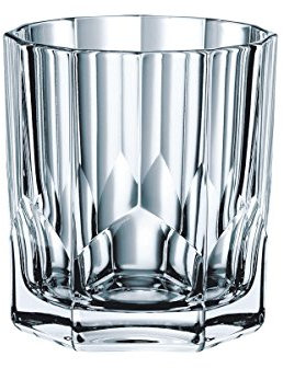 Nachtmann 4-teiliges Whiskybecher-Set, Whiskygläser, 324 ml, Aspen, 0092126-0, Weiß