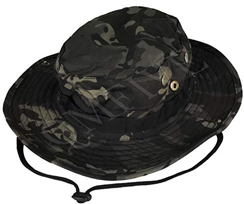 QMFIVE Outdoor protezione multicolore Chapeau Cappello arrotondato per il campionato tattico di Airsoft Paintball Climb (ATAC)