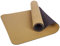Yogamatte aus Kork und Naturkautschuk nachhaltig - 183cm x 61cm x 5mm - Rutschfest - Breit - Geruchsneutral - Fitness, Gym, Übung, Sport, Schweißabsorbierend