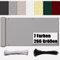 Ufamiluk Balkon Windschutz Grau balkonverkleidung fest meterware Tuch Fuer den Balkon UV-Schutz für Balkon Garten Terrassen die Seite 90x800cm