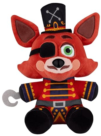Funko Plush: Five Nights At Freddy's (FNAF) - Foxy Nutcracker - (CL 7) - Collectable Soft Toy - Birthday Gift Idea - Official Merchandise - Stuffed
