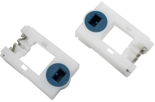 LBTODH 2PCS White Tilt Window Accessories Compatible with H 3785 Tilt Window Spiral Balance Pivot Lock for Pull Up and Down Windows