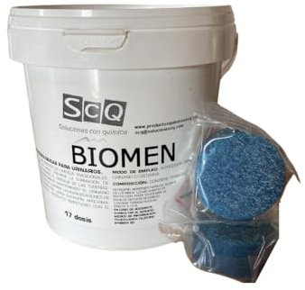 Pastillas limpiadoras biológicas para cisternas urinarios e inodoros I elimina malos olores I evita atascos cañerias I mantiene Limpio el wc, libre de sarro e incustraciones