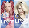 FINAL FANTASY™ XIV Online x LIVE Ultra Brights Semi-Permanente Haarfarbe 087 Dusty Rose (80 ml) & Schwarzkopf Live Aufheller Max Blonde 00B (142,5 ml), Blondierung, Anti-Gelbstich