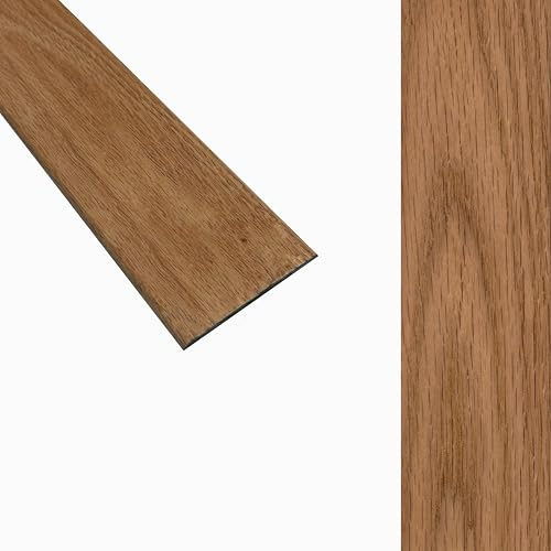Solid Oak Flat Threshold Transition Door Bar 70mm Wide x 6mm Thick - For Solid, Engineered & Laminate Flooring. 0.9m, 1.1.0m, 1.8m or 2.7m Lengths. (Lacquered, 1.8m)