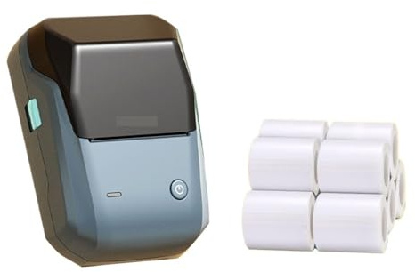 YVAAASIYC To B1 Label Printer Cable Label Handheld Small Portable Bluetooth Self-adhesive Sticker Labeling Machine(Add 10 rolls R40x30)