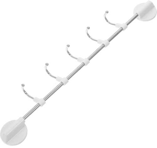 CALLARON Barre Magnétique pour Réfrigérateur 30 Cm en Polypropylène Solide, Porte-serviettes Aimanté Multifonction pour Ustensiles et Torchons Cuisine, Support Magnétique Pratique