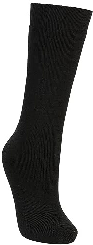 Trespass-Calcetines de esquí Unisex para Adulto, Color Negro - Negro, tamaño 37-46 EUR
