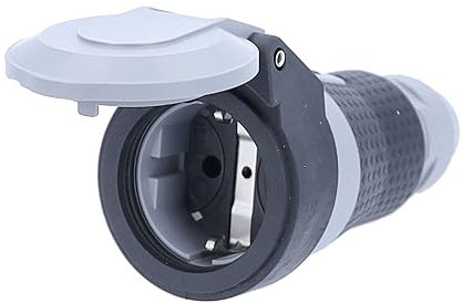 as - Schwabe 62242 - Grapa para cables (230V), gris