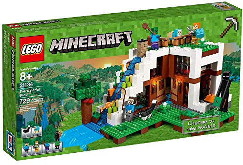 LEGO Minecraft 21134 - Unterschlupf im Wasserfall