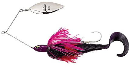 Berkley Zilla Spinnerbait – Perch, Pike, pesce persico, pesce persico, luccio, viola - purple haze, 25 g