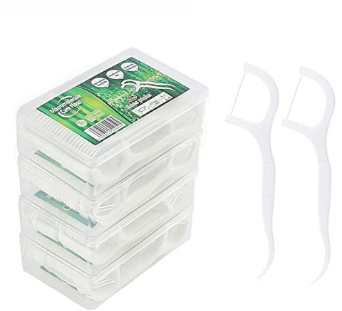 YIKAOMAI® Zahnseide Zahnseide Sticks, Zahndraht/Zahnpflege Flossers mit Y-Shape Design, Einweg-Zahnseide Sticks/Zahnreiniger Sticks (200pcs)