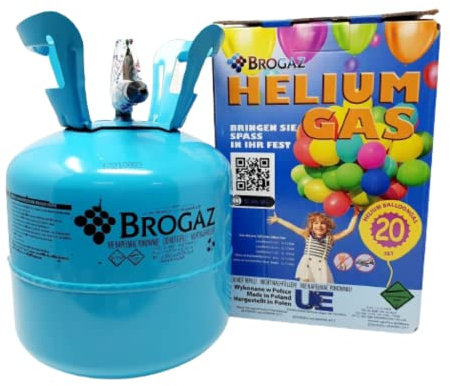 Gaz De Ballon Helium pour 20 Ballons Fournitures de décorations d'anniversaire de fête Ballons flottants