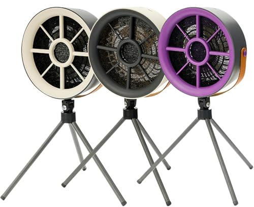 Campana extractora de sobremesa portátil,Campana extractora portátil,Campana extractora desmontable | Limpiador de aire con suministros de cocina de bajo ruido de 3 velocidades para barbacoa y olla ca