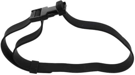 Toyvian Sangle de Couteau de Plongée en Caoutchouc Noir Haute Élasticité et Stabilité Renforcée pour Scénarios de Survie en Plongée sous-Marine