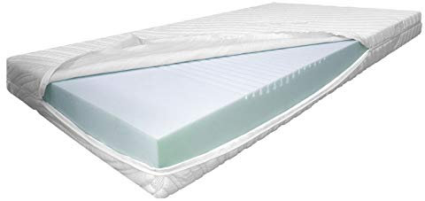 Doctorsleep Medipur 9-Zonen-Kaltschaum-Kern-Matratze 18 cm mit Bezug - Milano E.C. Größe: 90x220 cm Härtegrad 3