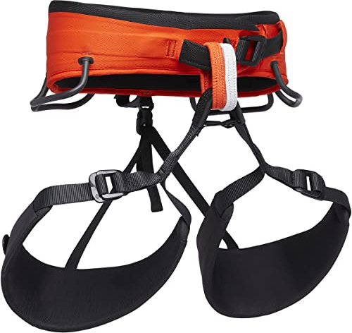 BLACK DIAMOND Long Haul Rock Climbing Harness | Heavy-Duty Big Wall Support | Adjustable Fit | Durable, Padded Design for All-Day Comfort | Large