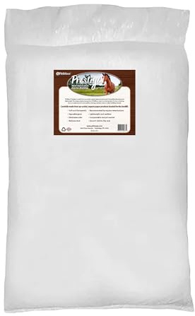 PittMoss Prestige Equine Eco-Friendly, Organic, Peat-Free Horse Bedding, 4 Cubic Feet - for Keeping Horses Healthy & Stables Clean