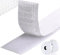 homenatur Belcro Adesivo - Nastro Biadesivo Extra Forte - 20mm x 8m - Feltro Adesivo Potenti - Bianco - Rotolo Strappo e Gancio - Punti di Colla Rotondi Biadesivi