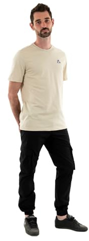 Le Coq Sportif Homme Ess Tee N°1 M T-Shirt, Beige, L EU