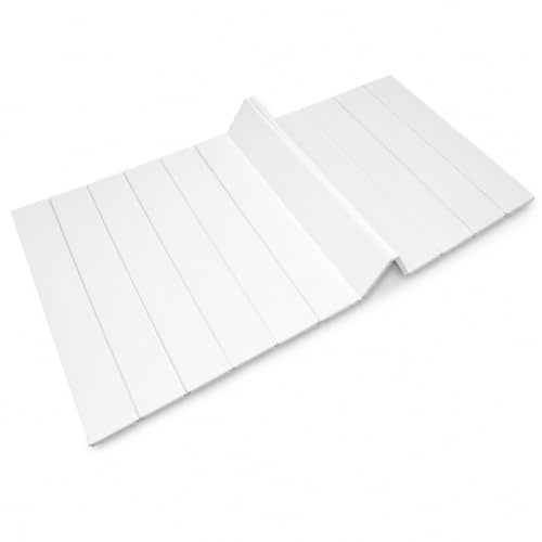 Badkarsöverdrag vikbart 150 x 70 cm, multifunktionell badkarshylla av PVC som värmefilt och hylla för laptop, bok och ljus – vikbart badkarsskydd för hem och hotell