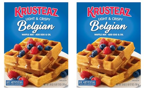 Krusteaz belgisk våffelmix, 28 oz, 2 Pk