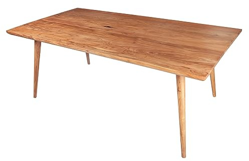 Riess Ambiente Massiver Esstisch Mystic Living 160cm Akazie Natur Massivholz Holztisch Küchentisch Akazienholz