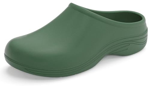Lakeland Active Men's Lorton Slip-On Garden Clogs - Cumberland Green - 11 UK