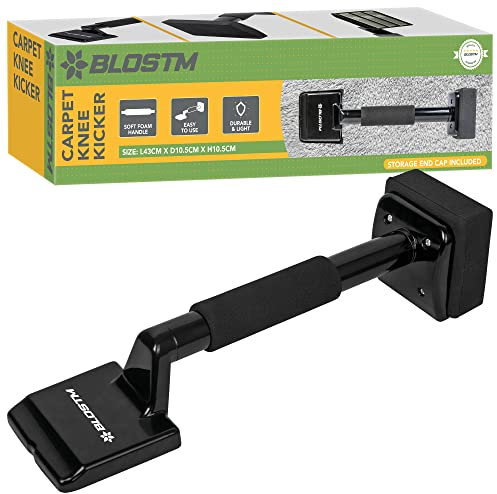 BLOSTM Étireur de tapis - Zéro plis - Outil de traversin de tapis pour tous les types de tapis - Qualité professionnelle avec poignée souple - Outils essentiels pour tapis