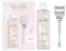 Gillette Venus For Pubic Hair & Skin Women's Razor, 2 Blade Refills and 2in1 Shave Gel and Cleanser 190ml