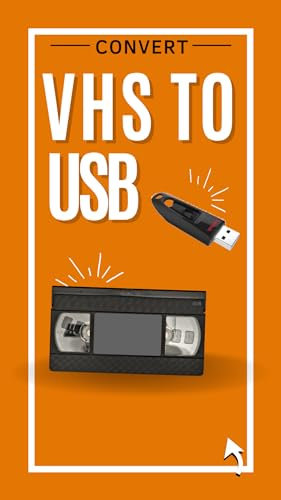 Convert and Transfer Your VHS or Camcorder Tape to a USB Stick