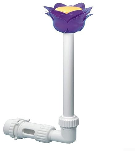 Spruzzo della fontana della piscina a forma di fiore, spruzzatore regolabile dell'acqua di distanza per la piscina interrata sopra terra