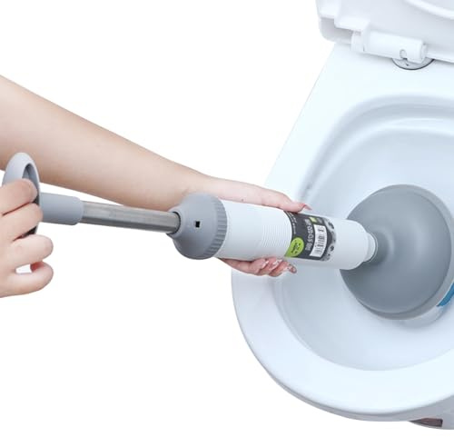 Ventouse de Toilette | Déboucheur | Ventouse Robuste pour Toilettes | pour Canalisations Lavabo Douche Évier et Drain de Sol