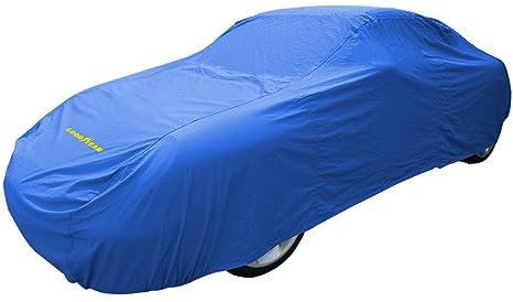 Goodyear Cubierta de coche de - Protección impermeable para interiores / exteriores - XXL – Azul