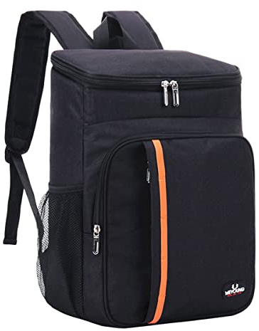 AUXDIQ Sac à Dos Isotherme 18L Sac à Dos de Pique-Nique Sac Thermique Portable pour Déjeuner Sac Réfrigérant Sac à Dos Glacière