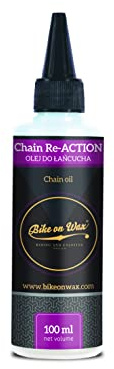 Chain Re-ACTION Oil by Bike on Wax | Smörjkedjaolja för cykelkedjor | Smörjolja för cykelkedja | Tillverkad i Europa
