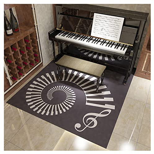 Schallschutz Teppich Schlagzeug Schalldämmung Klavier Matte Schlagzeug Rutschfeste Drum Matte Schallschutzmatte Trommel Teppiche Rutschfester Rechteckiger Schlagzeugteppich (Size:160×140 cm,Color:ich)