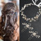Braut Hochzeits Kopfschmuck,3 Stück Braut blumen Haarschmuck Damen Tiara, Hochzeits Haarnadel Set, Perlen Hochzeits Haarschmuck,Hochzeits Stirnbänder für Braut,Brautjungfern,Abschlussball
